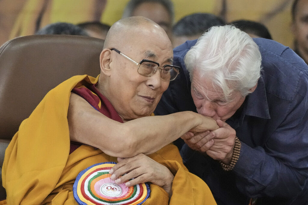APTOPIX India Dalai Lama Birthday